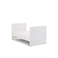 Thumbnail for Obaby Nika Mini Cot Bed White Wash