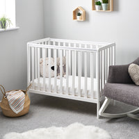 Thumbnail for Obaby Bantam Space Saver Cot White