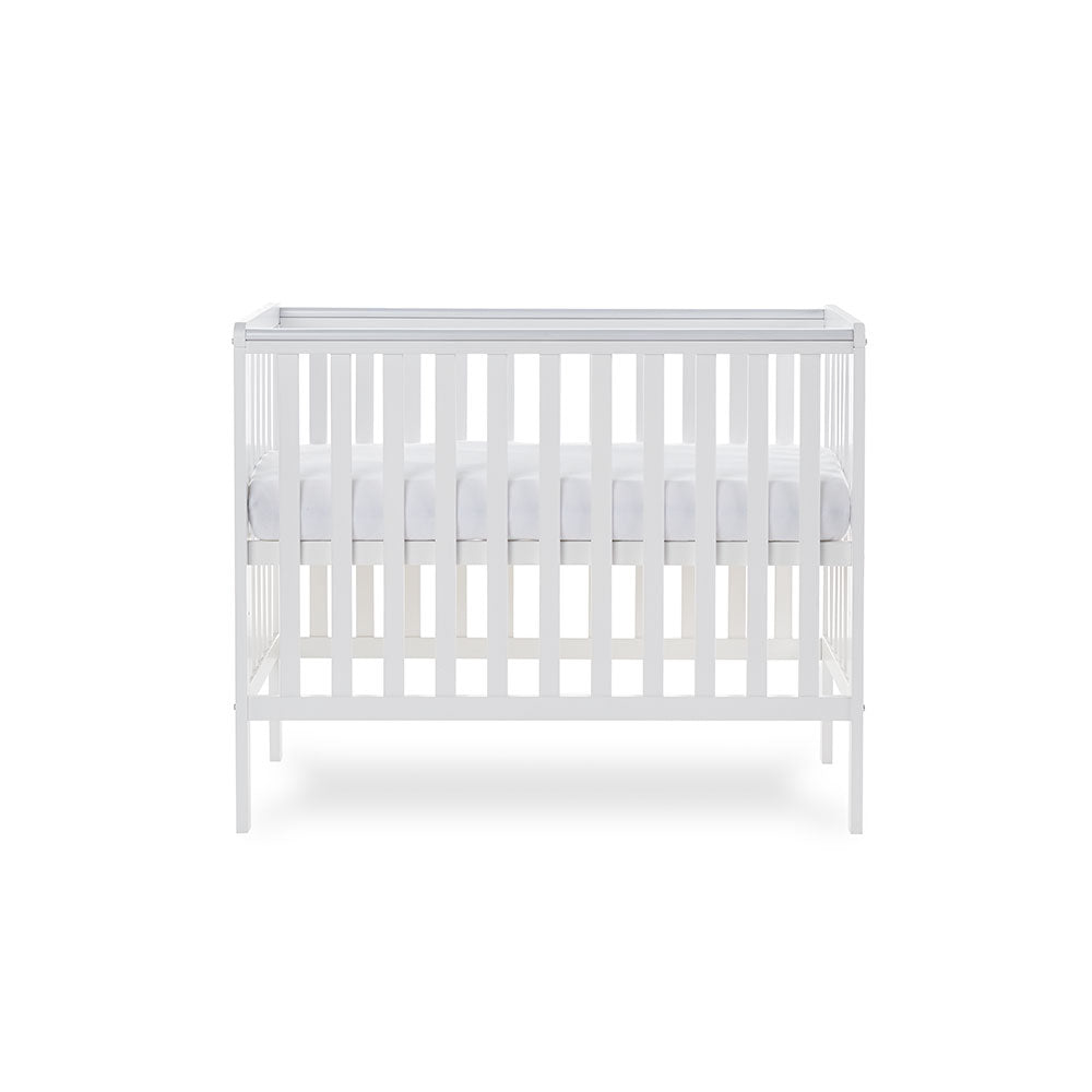 Obaby Bantam Space Saver Cot White