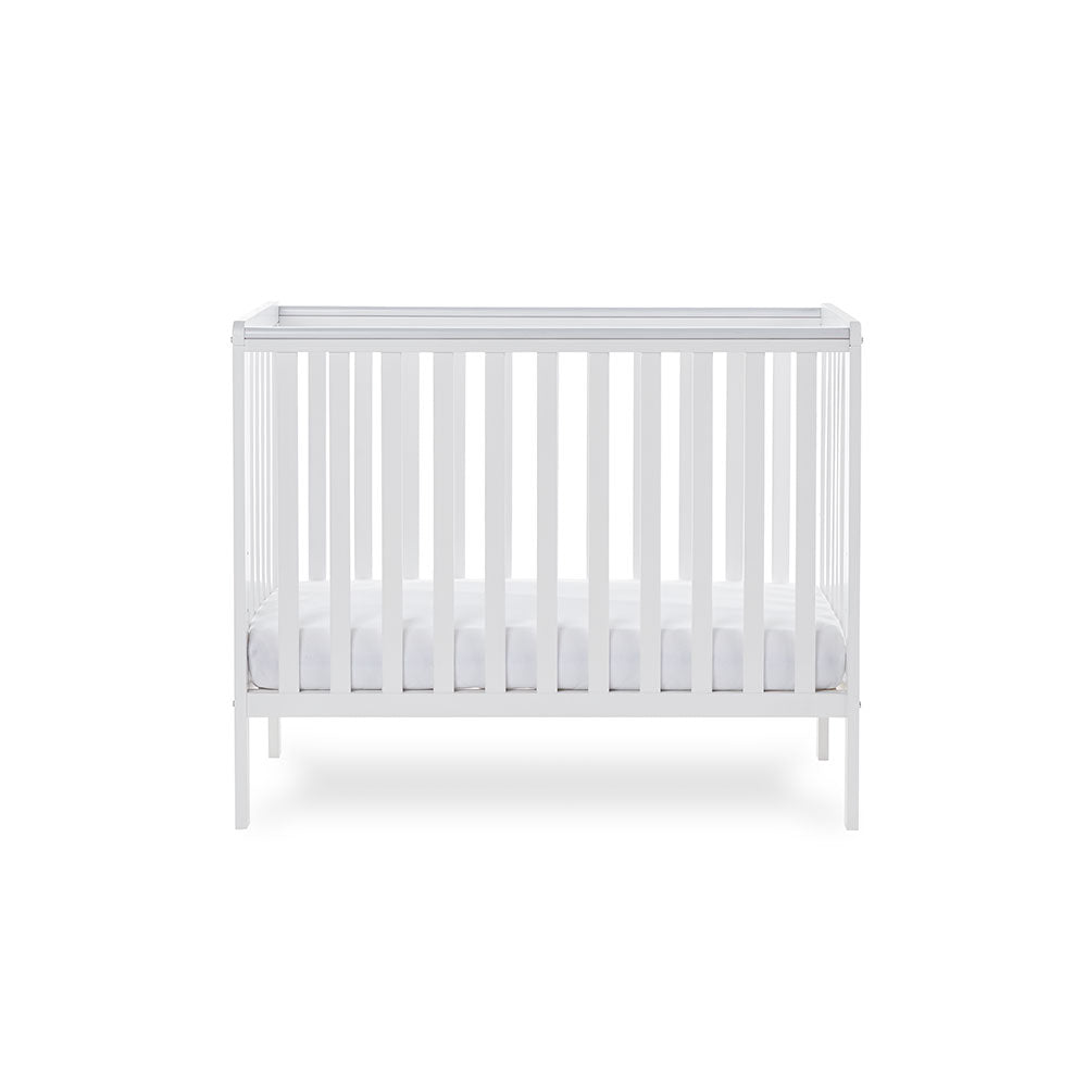 Obaby Bantam Space Saver Cot White