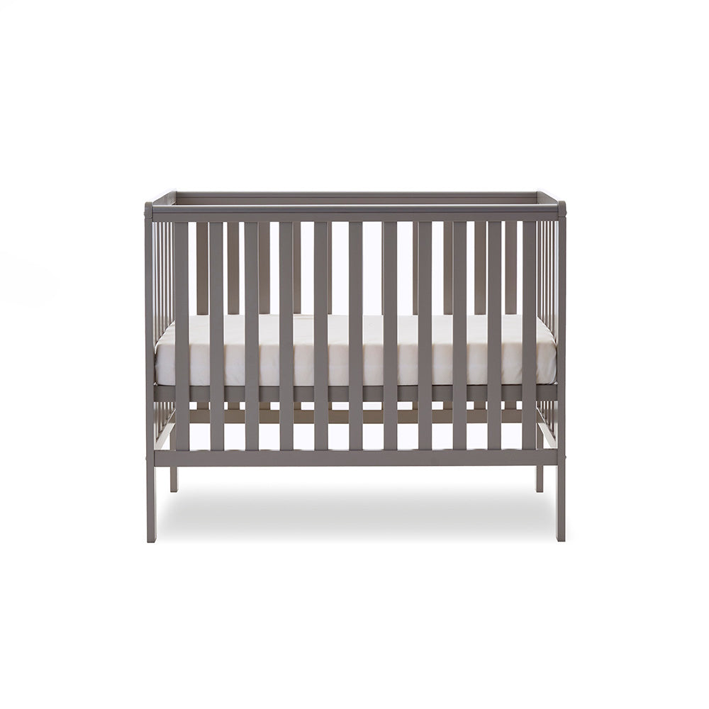 Obaby Bantam Space Saver Cot Taupe Grey