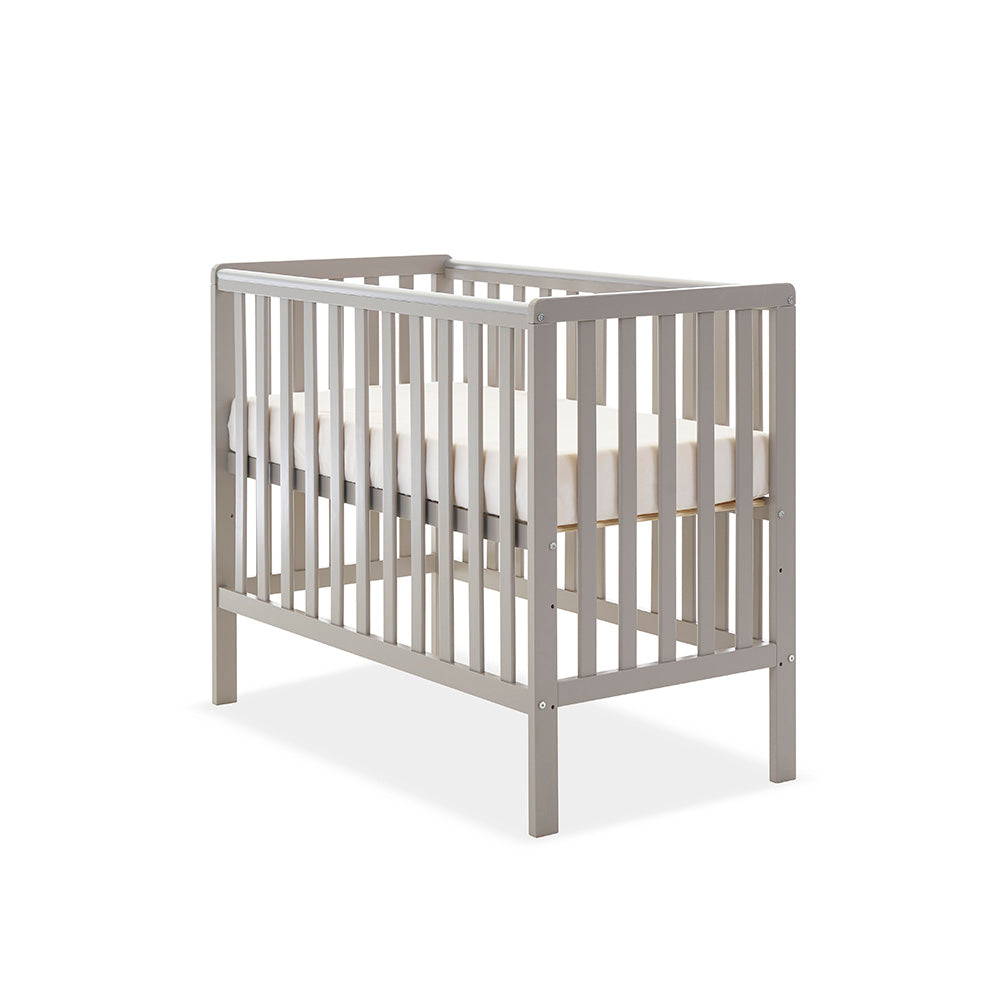 Obaby Bantam Space Saver Cot Warm Grey