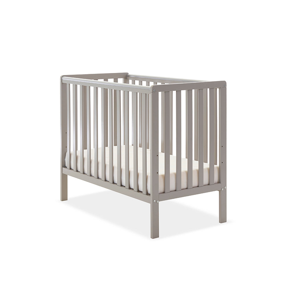 Obaby Bantam Space Saver Cot Warm Grey