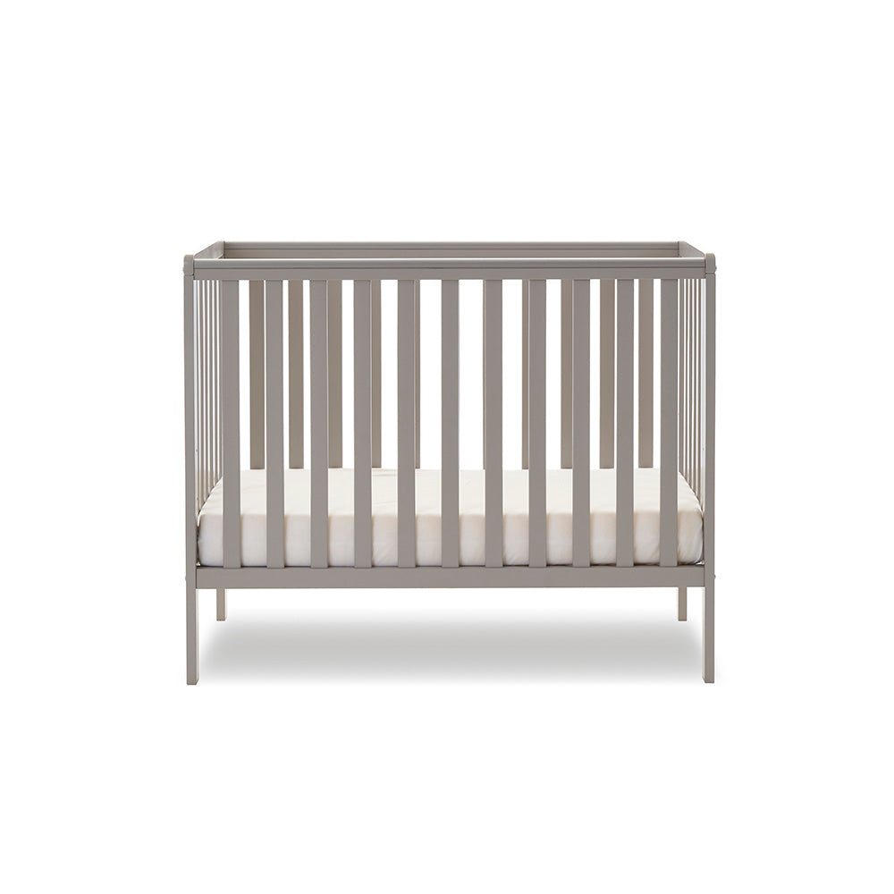 Obaby Bantam Space Saver Cot Warm Grey