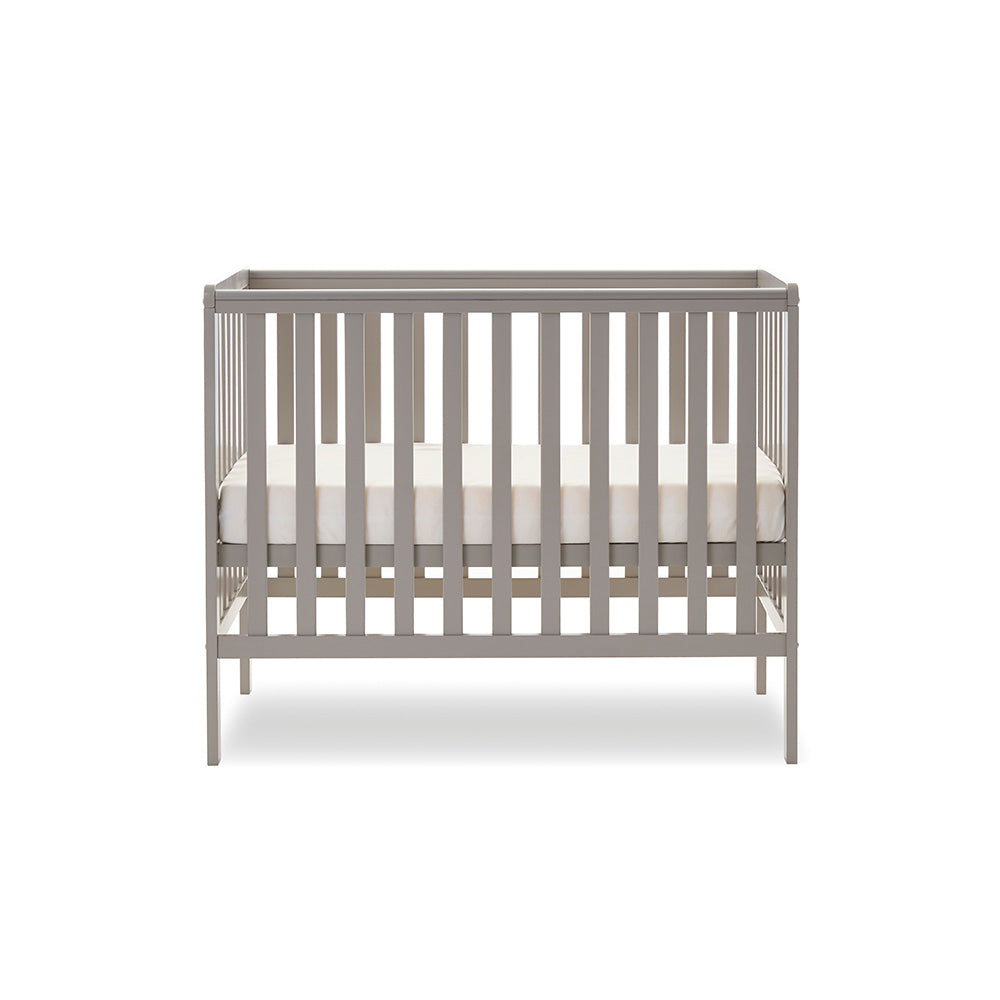 Obaby Bantam Space Saver Cot Warm Grey