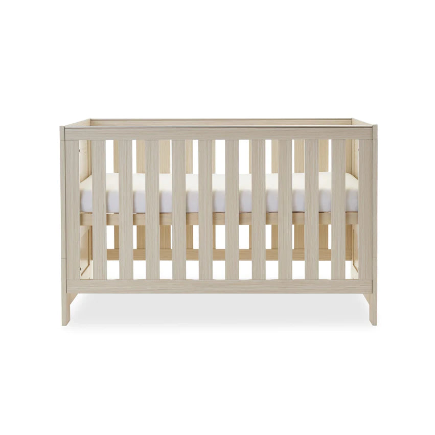 Obaby Nika Cot Bed Oatmeal