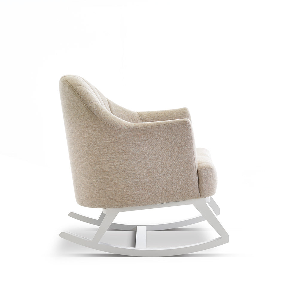 Obaby Round Back Rocking Chair Oatmeal