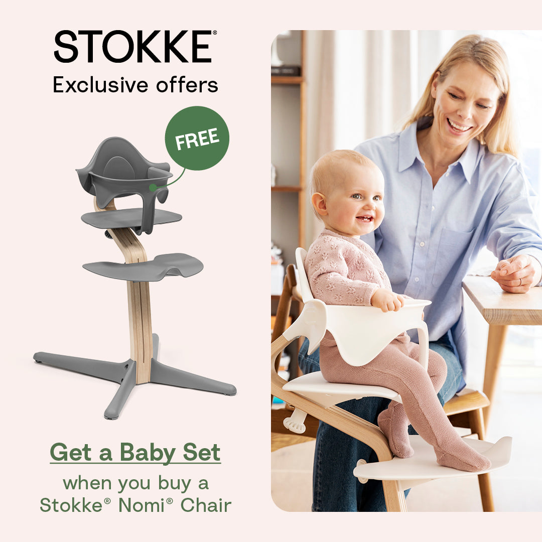 Stokke® Nomi® Chair Oak  Grey