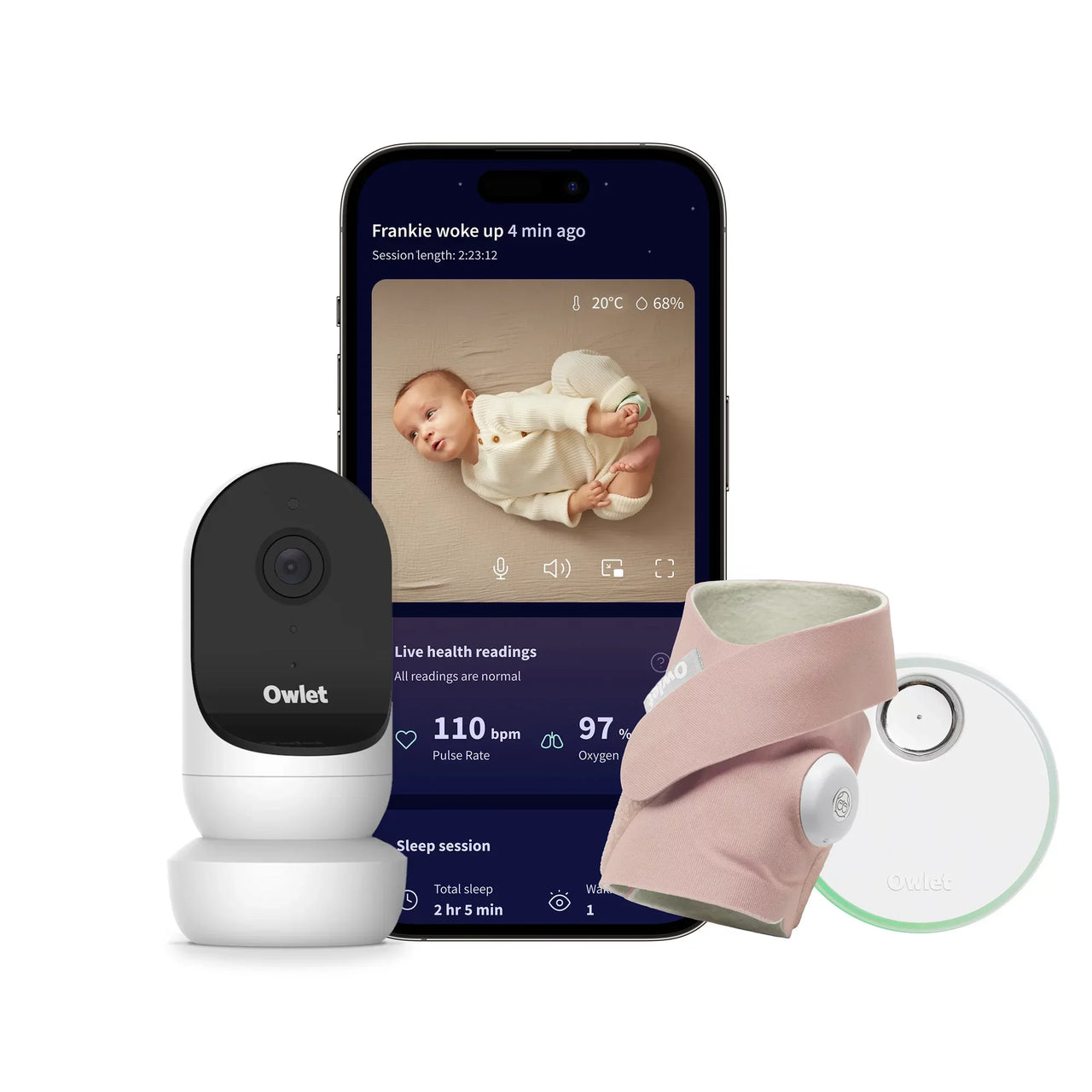 Owlet Dream Sock ™ + Cam® 2 Bundle