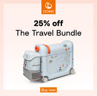 Thumbnail for JetKids by Stokke® - Travel bundle: BedBox + Crew BackPack White/White