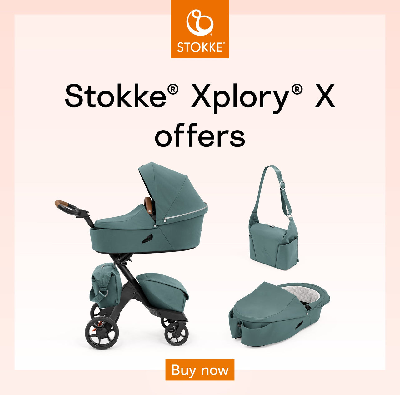 Stokke® Xplory® X Royal Blue Stroller