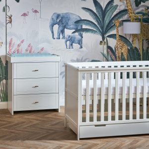 Obaby Evie 2 Piece Room Set, White