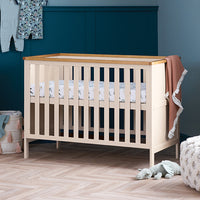 Thumbnail for Obaby Evie Mini Cot Bed, Cashmere