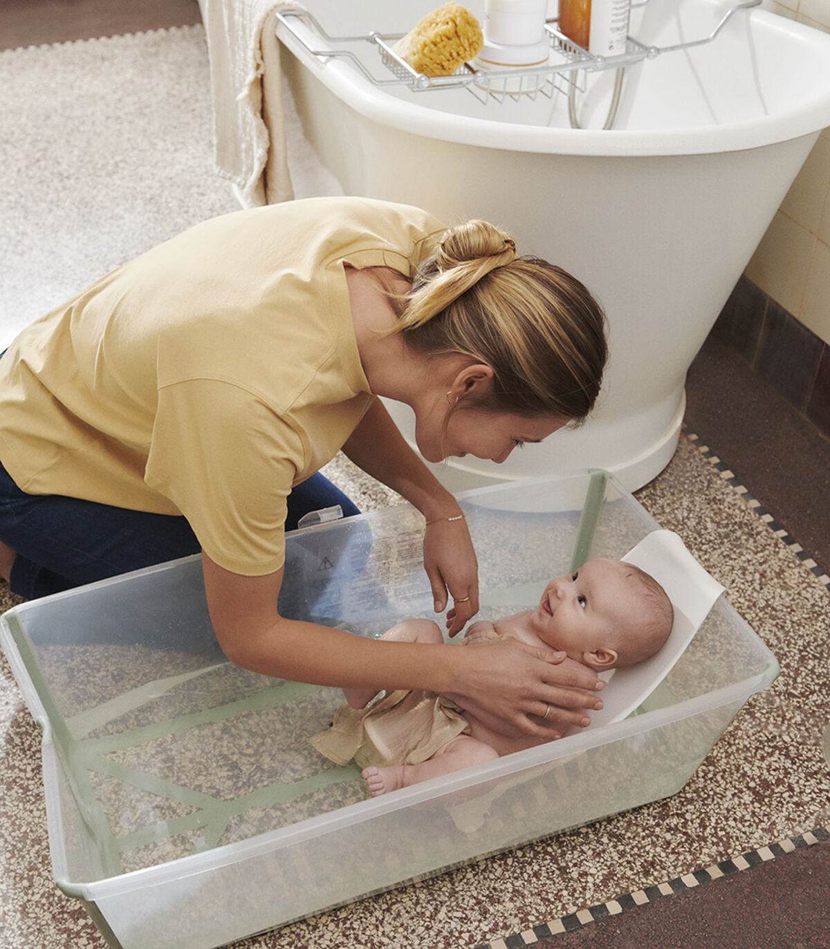 Stokke® Flexi Bath X-Large Bundle White with Newborn Support