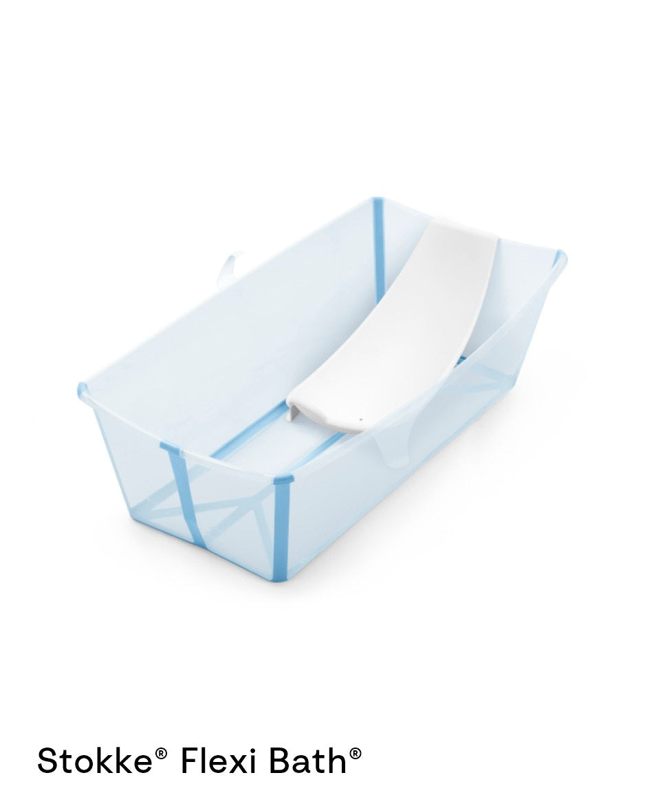 Stokke® Flexi Bath X-Large Bundle Ocean Blue with Newborn Support