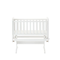 Thumbnail for Obaby Gliding Crib + Mattress - White