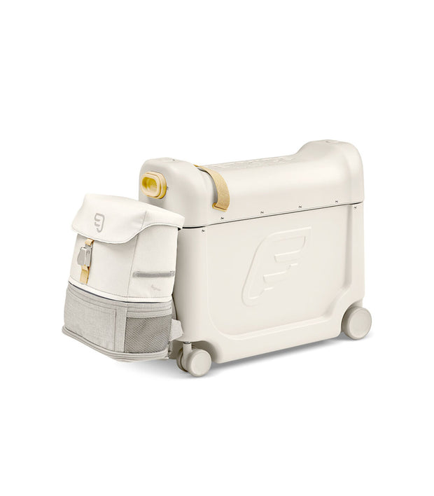 JetKids by Stokke® - Travel bundle: BedBox + Crew BackPack White/White.