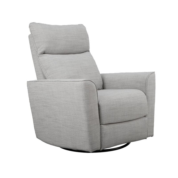 Obaby Savannah Swivel Glider Recliner Chair Pebble Parent Studio