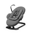 Stokke® Steps® Bouncer Herringbone Grey / Black Chassis