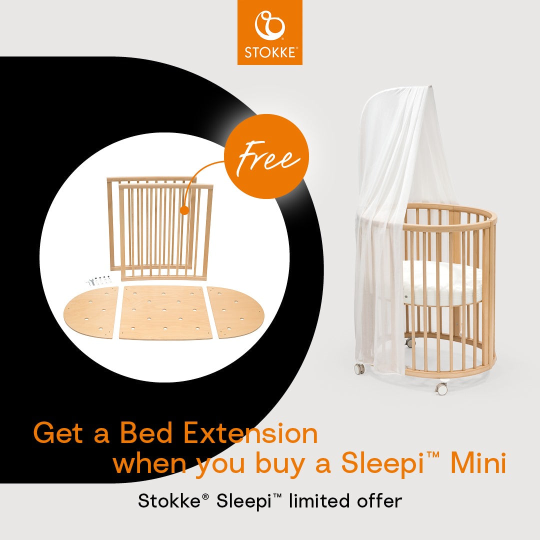 Stokke® Sleepi™ Mini V3 Natural Black Friday Bundle