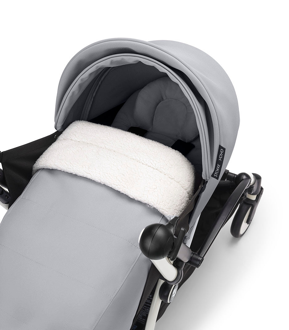 Stokke® YOYO³ stroller with newborn to toddler Black/Stone